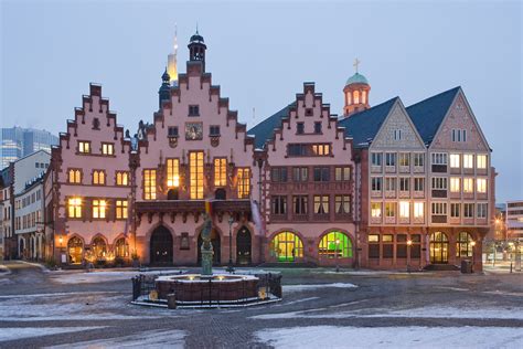 Dateifrankfurt Am Main Roemer Fassaden Am Roemerberg Von Osten