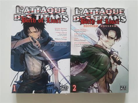 Lattaque Des Titans Birth Of Livaï Intégrale Tome 1 à 2