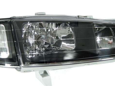 Depo Jdm Sir Cd Black Headlight Clear Corner Light For