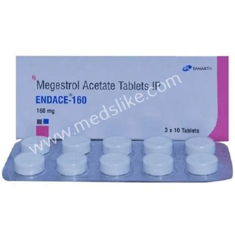 Endace 160 Mg Megestrol Acetate Side Effects Uses Dosage Medslike