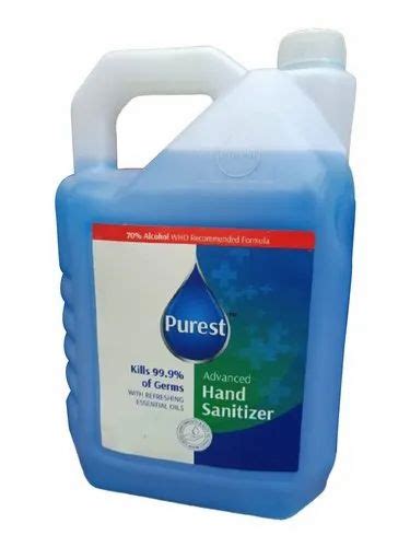 Purest Alcohol Based Advanced Hand Sanitizer At Rs 300 Alcohol Based