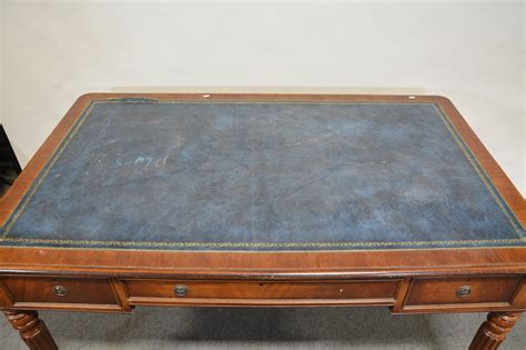 Lot 433 Reproduction Mahogany Writing Table