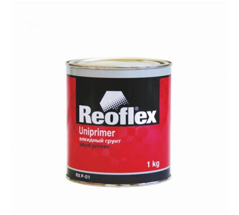 Алкидный грунт Reoflex серый, 1 кг RX P-01/1000 - выгодная цена, отзывы ...