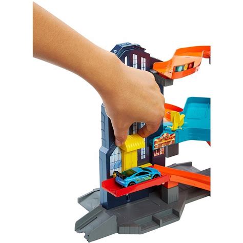 Hot Wheels Tor Gara Duzy Winda Parking Poziomy Oficjalne Archiwum Allegro