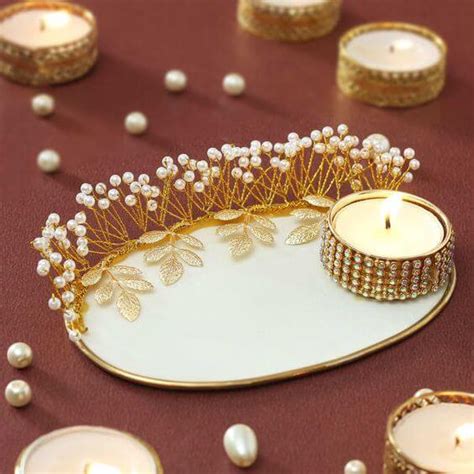 Gorgeous Pooja Thali Decoration Ideas For Your Wedding Celebration