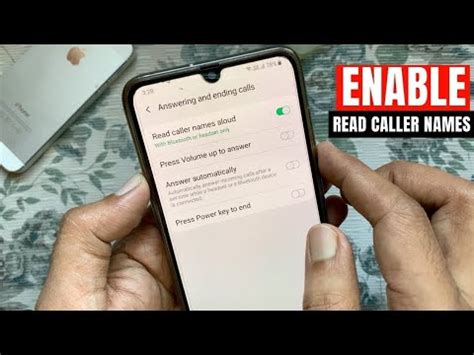 How To Enable Read Caller Names Aloud On Samsung Galaxy A All Phone