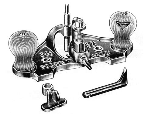 Millers Falls Number 67 Router Plane - Millers Falls Planes