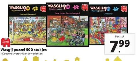 Wasgij Puzzel 500 Stukjes Aanbieding Bij Lidl