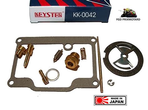 FGD Moto KAWASAKI 500 KH 1976 KIT REFECTION CARBURATEUR KEYSTER JAPON