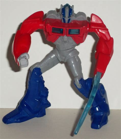 Mcdonald S Transformers Prime Optimus Prime Happy Meal Toy Loose Used