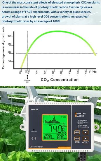 Day Night Co Controller Dual Beam Ndir Sensor For Garden Greenhouse