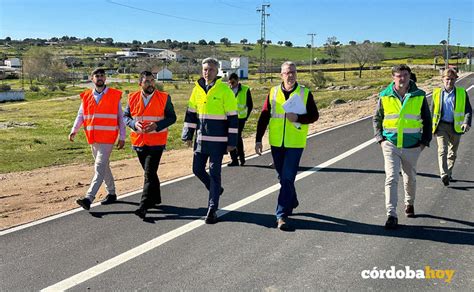 La Diputación realiza mejoras en carreteras de Los Pedroches por valor