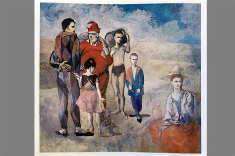 MWDesign: Picasso (1905). Family of Saltimbanques [oil on canvas]. Chester Dale Collection, (c ...