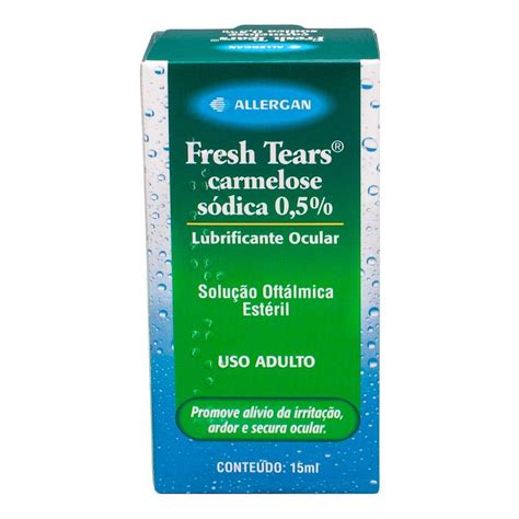 Lubrificante Ocular Fresh Tears 0 5 15 ml Farmácia Real