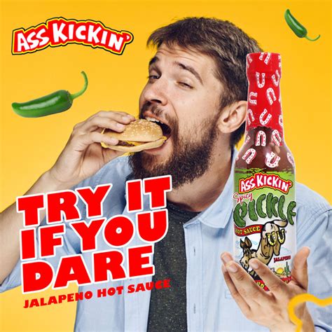 Ass Kickin Spicy Pickle Hot Sauce Ass Kickin