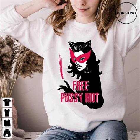 Black Girl Pussy Riot Doristino Limited Edition T Shirts