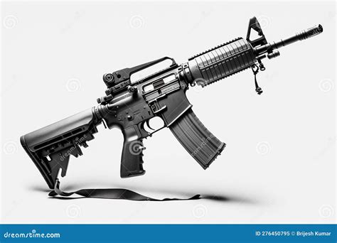 Modern Weapons for Military and War Enforcement. Stock Illustration ...