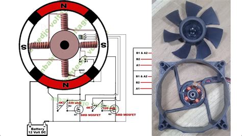 Skema Upgrade Speed Brushless Dc Fan Scheematic Diagram Youtube