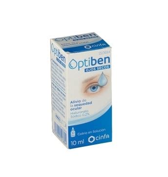 Optiben lágrimas artificiales para ojos secos 10 ml Farmacia Las