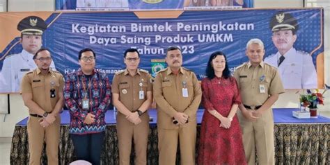 Bimtek Peningkatan Daya Saing Produk UMKM Tangerang Mei 2023 Pusat