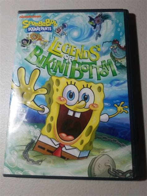 Spongebob Squarepants Legends Of Bikini Bottom Dvd Ebay