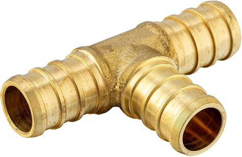 Pack Of Efield Pex X X Inch Tee Brass Crimping Fitting Lead