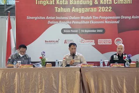 Kakanwil Kumham Jabar Perkuat Timpora Bandung Cimahi Untuk Pengawasan