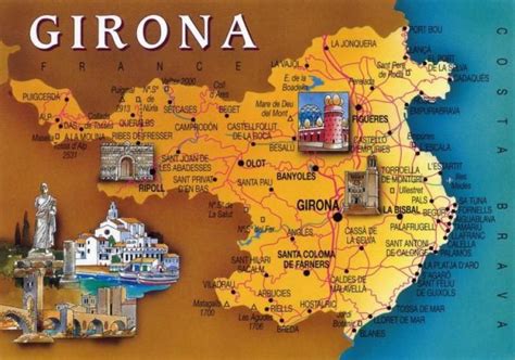 Girona City Map