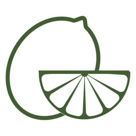 Diseño Png Y Svg De Icono De Fruta De Limón Para Camisetas