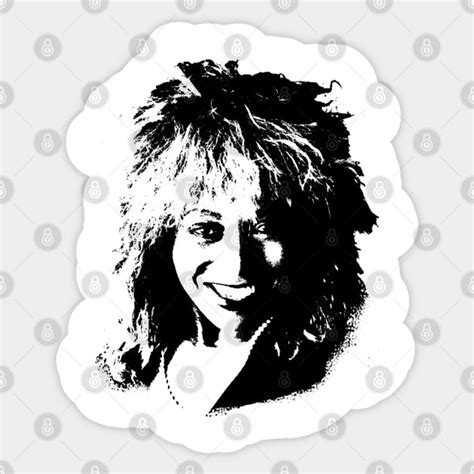 Tina Turner Pop Art Portrait Tina Turner Sticker Designed And Sold By