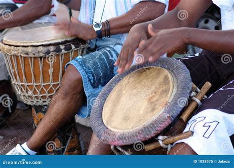 African Percussion Stock Image Image Of Africa Perform 1028975