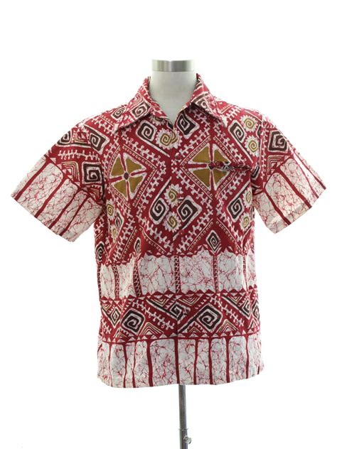 Seventies Pacific Island Creations Shirt Late 70s Or Early 80s