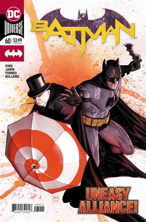 Batman 2016 60 VF NM Mikel Janin Cover DC Universe