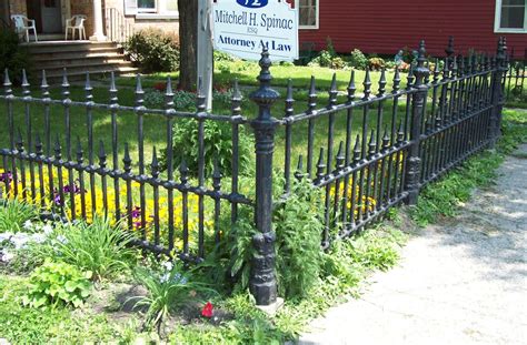 Iron Front Yard Fence Fence Landscaping Front Yard Front Yard Fence