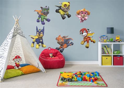 Paw patrol wall decals decor – Artofit