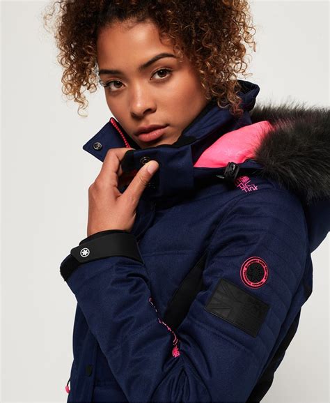 Superdry Luxe Snow Puffer Jacket For Womens