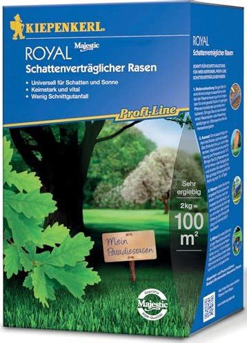 Kiepenkerl Profi Line Royal Schatten Rasen Saatgut Ab