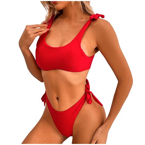 Quyuon Womens Bikini Swimsuits Piece Modest Bathing Suit Modest