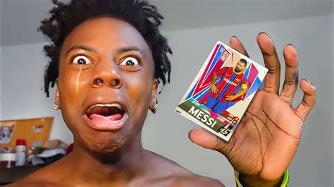 IShowSpeed Soccer Pack Opening Goes Wrong YouTube