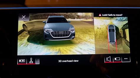Audi E Tron Cross Traffic Assist Rear Assistant Youtube