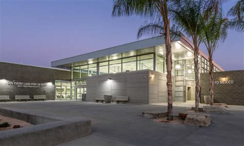 San Ysidro Port of Entry West Pedestrian Bridge - Pacific Coast Glazing