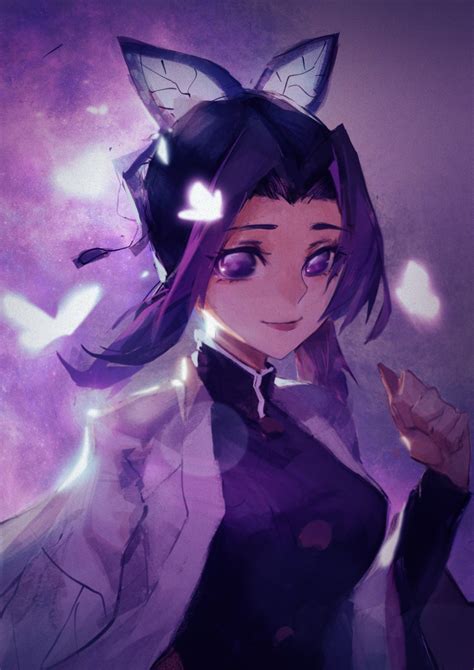 шОЯш Kamado Nezuko Shinobu Kochou Anime Paint Kimetsu no