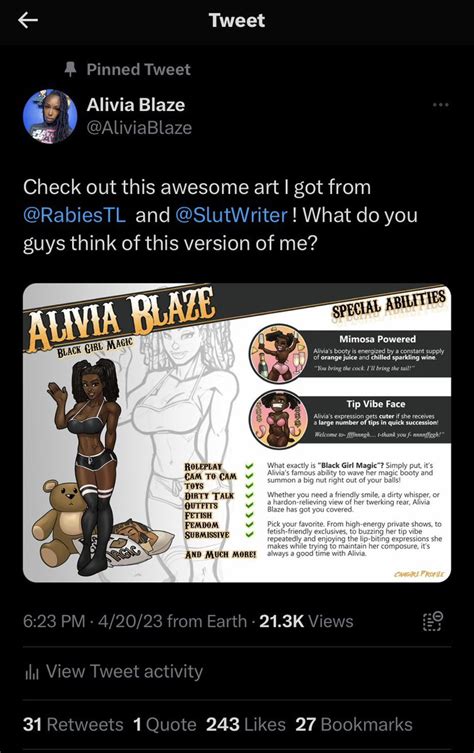 Alivia Blaze On Twitter Pinned