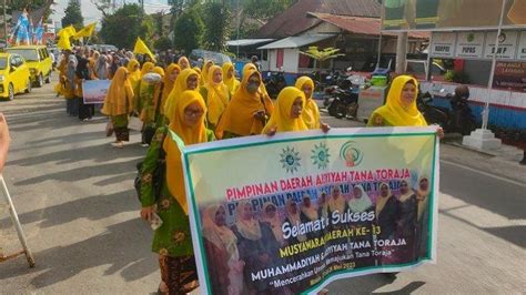 Ribuan Warga Muslim Pawai Taaruf Awali Musda Ke Muhammadiyah Tana