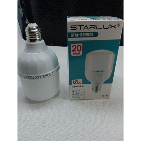 Jual Led T Jumbo Watt Starlux Cahaya Putih Sni Shopee Indonesia