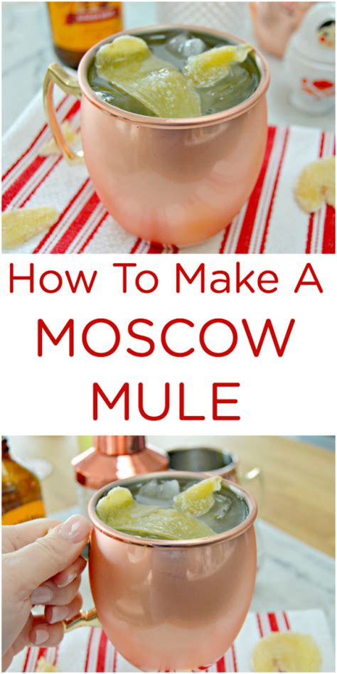 How To Make Moscow Mule Mom 4 Real