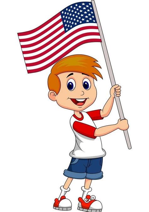 Pin By Cinderella Tran On America Flag In 2024 Cartoon Flag