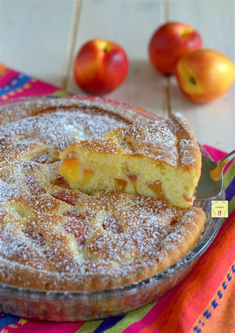 Torta Di Pesche E Yogurt Deliziosa Torta Estiva Soffice E Facile