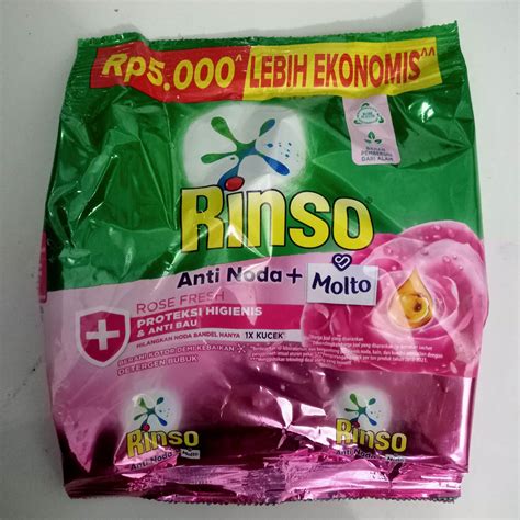 Rinso Molto 5000 Sabun Cuci Bubuk Rinso 5000 Lazada Indonesia