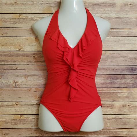 List Of Red Bathing Suits One Piece Ideas Ibikini Cyou